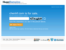 Tablet Screenshot of chenhf.com